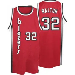 Bill Walton Portland Trail Blazers Men's Authentic Throwback Jersey - Red