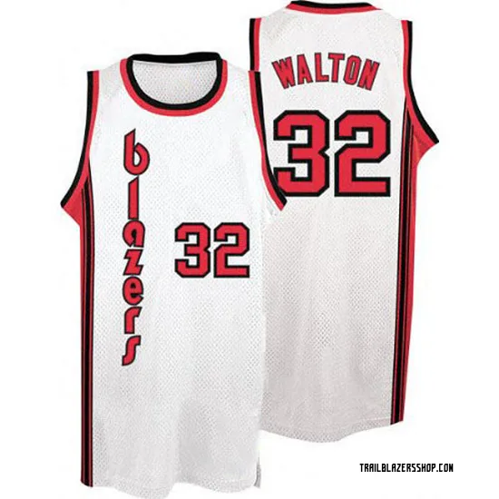 Bill Walton Portland Trail Blazers Men's Authentic Throwback Jersey - White