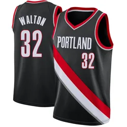 Bill Walton Portland Trail Blazers Youth Swingman Jersey - Icon Edition - Black