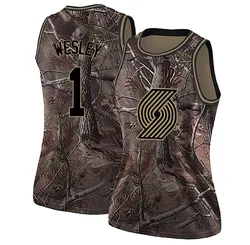 Blake Wesley Portland Trail Blazers Women's Swingman Realtree Collection Jersey - Camo