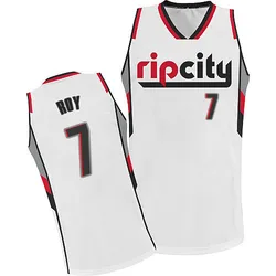 Brandon Roy Portland Trail Blazers Men's Authentic Throwback Jersey - White