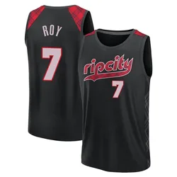 Brandon Roy Portland Trail Blazers Men's Fast Break 2023/24 City Edition Jersey - Black