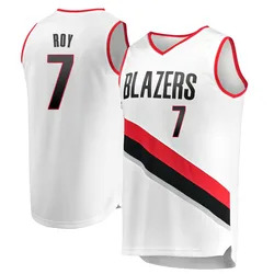 Brandon Roy Portland Trail Blazers Men's Fast Break Jersey - Association Edition - White