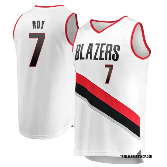 Brandon Roy Portland Trail Blazers Men's Fast Break Jersey - Association Edition - White
