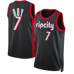 Brandon Roy Portland Trail Blazers Men's Swingman 2021/22 Jersey - City Edition - Black