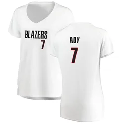 Brandon Roy Portland Trail Blazers Women's Fast Break Jersey - Association Edition - White