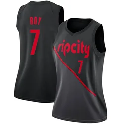 Brandon Roy Portland Trail Blazers Women's Swingman 2018/19 Jersey - City Edition - Black