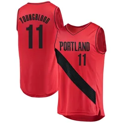 Chris Youngblood Portland Trail Blazers Men's Fast Break Jersey - Statement Edition - Red