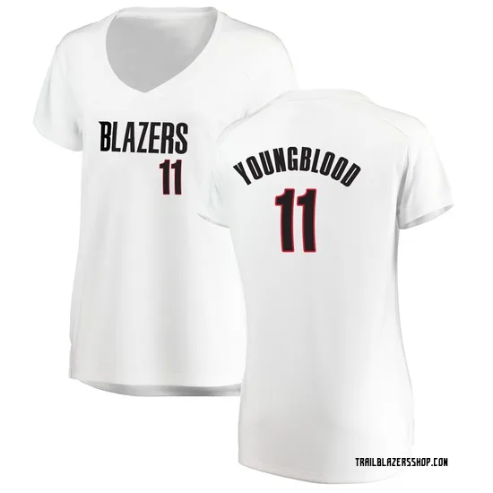 Chris Youngblood Portland Trail Blazers Women's Fast Break Jersey - Association Edition - White
