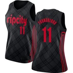 Chris Youngblood Portland Trail Blazers Women's Swingman Jersey - City Edition - Black