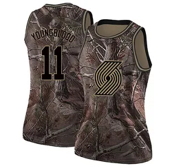Chris Youngblood Portland Trail Blazers Women's Swingman Realtree Collection Jersey - Camo