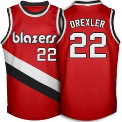 Clyde Drexler Portland Trail Blazers Men's Swingman Soul Throwback Jersey - Red