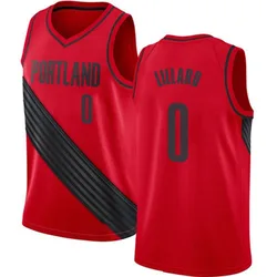 Damian Lillard Portland Trail Blazers Youth Swingman Jersey - Statement Edition - Red