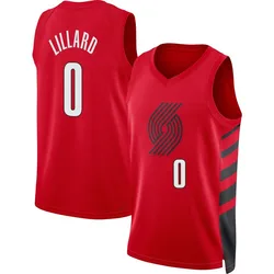 Damian Lillard Portland Trail Blazers Youth Swingman Statement Edition 2022/23 Jersey - Red