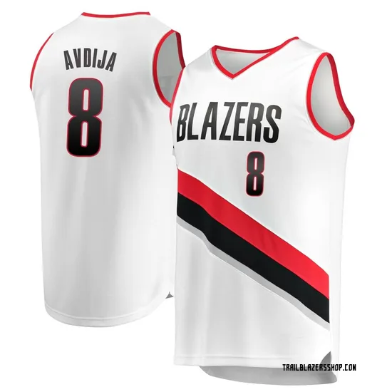 Deni Avdija Portland Trail Blazers Men's Fast Break Jersey - Association Edition - White