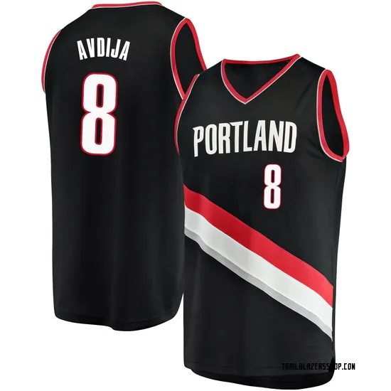 Deni Avdija Portland Trail Blazers Men's Fast Break Jersey - Icon Edition - Black