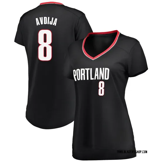 Deni Avdija Portland Trail Blazers Women's Fast Break Jersey - Icon Edition - Black