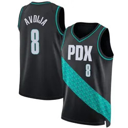 Deni Avdija Portland Trail Blazers Youth Swingman 2022/23 City Edition Jersey - Black