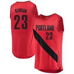 Donovan Clingan Portland Trail Blazers Men's Fast Break Jersey - Statement Edition - Red