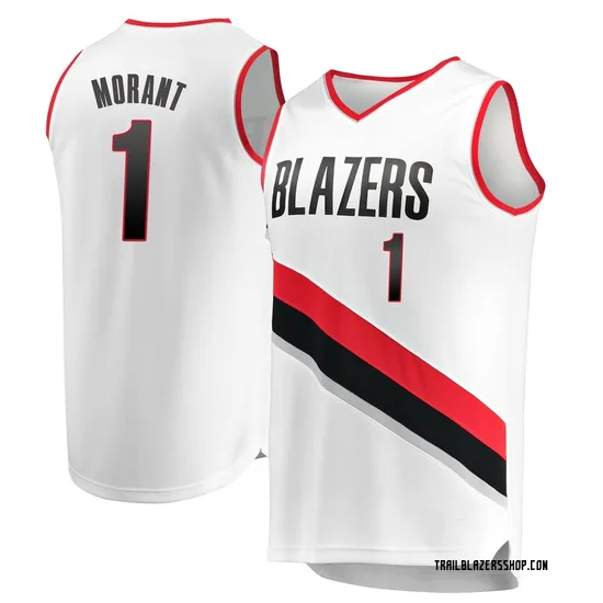 Ja Morant Portland Trail Blazers Men's Fast Break Jersey - Association Edition - White