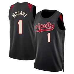 Ja Morant Portland Trail Blazers Men's Swingman 2023/24 City Edition Jersey - Black