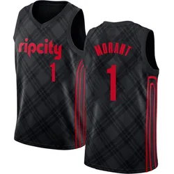 Ja Morant Portland Trail Blazers Men's Swingman Jersey - City Edition - Black