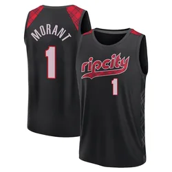 Ja Morant Portland Trail Blazers Youth Fast Break 2023/24 City Edition Jersey - Black