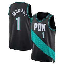 Ja Morant Portland Trail Blazers Youth Swingman 2025/26 City Edition Jersey - Black