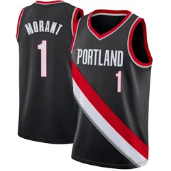 Ja Morant Portland Trail Blazers Youth Swingman Jersey - Icon Edition - Black