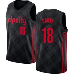 Javonte Cooke Portland Trail Blazers Men's Swingman Jersey - City Edition - Black
