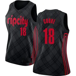 Javonte Cooke Portland Trail Blazers Women's Swingman Jersey - City Edition - Black