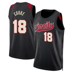 Javonte Cooke Portland Trail Blazers Youth Swingman 2023/24 City Edition Jersey - Black