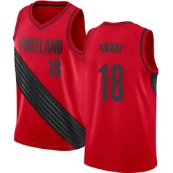 Javonte Cooke Portland Trail Blazers Youth Swingman Jersey - Statement Edition - Red