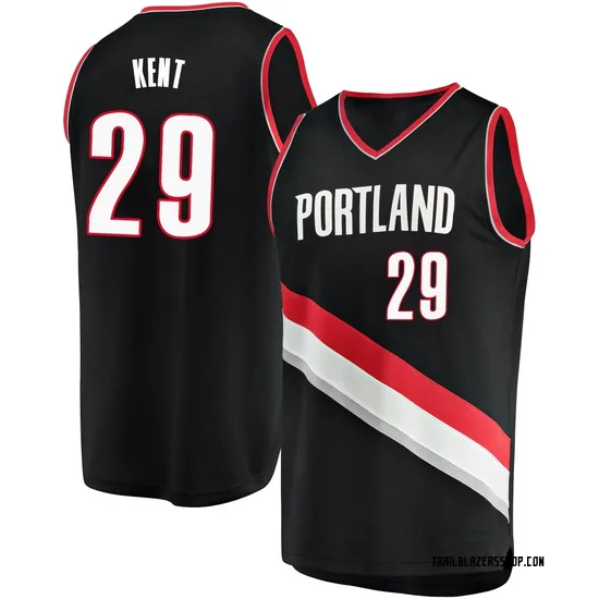 Jayson Kent Portland Trail Blazers Men's Fast Break Jersey - Icon Edition - Black