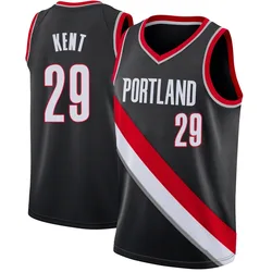 Jayson Kent Portland Trail Blazers Men's Swingman Jersey - Icon Edition - Black