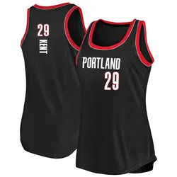 Jayson Kent Portland Trail Blazers Women's Fast Break 2020/21 Tank Jersey - Icon Edition - Black