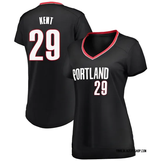 Jayson Kent Portland Trail Blazers Women's Fast Break Jersey - Icon Edition - Black