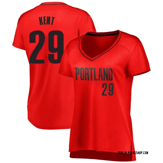 Jayson Kent Portland Trail Blazers Women's Fast Break Jersey - Statement Edition - Red