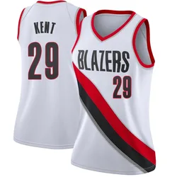 Jayson Kent Portland Trail Blazers Women's Swingman Jersey - Association Edition - White