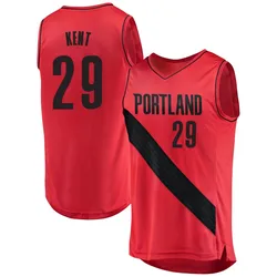 Jayson Kent Portland Trail Blazers Youth Fast Break Jersey - Statement Edition - Red