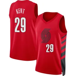 Jayson Kent Portland Trail Blazers Youth Swingman Statement Edition 2022/23 Jersey - Red