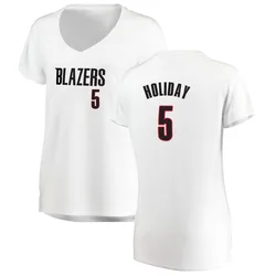 Jrue Holiday Portland Trail Blazers Women's Fast Break Jersey - Association Edition - White