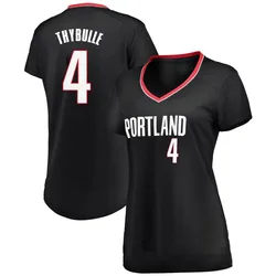 Matisse Thybulle Portland Trail Blazers Women's Fast Break Jersey - Icon Edition - Black
