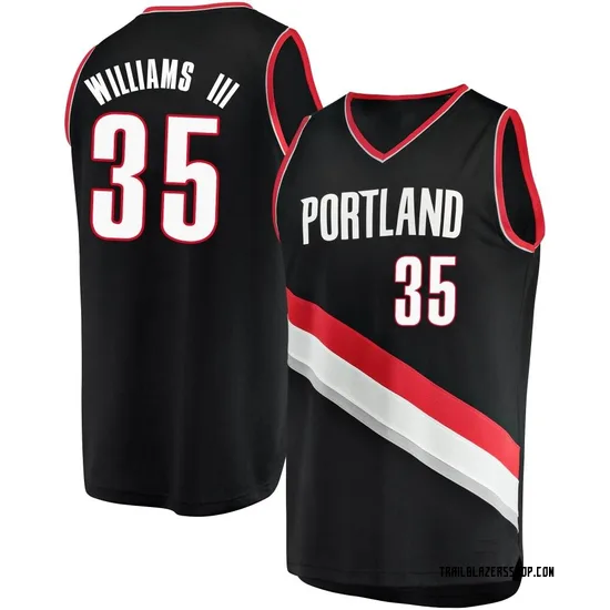 Robert Williams III Portland Trail Blazers Men's Fast Break Jersey - Icon Edition - Black