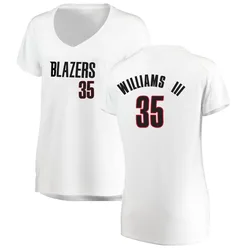 Robert Williams III Portland Trail Blazers Women's Fast Break Jersey - Association Edition - White