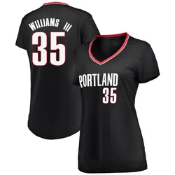 Robert Williams III Portland Trail Blazers Women's Fast Break Jersey - Icon Edition - Black