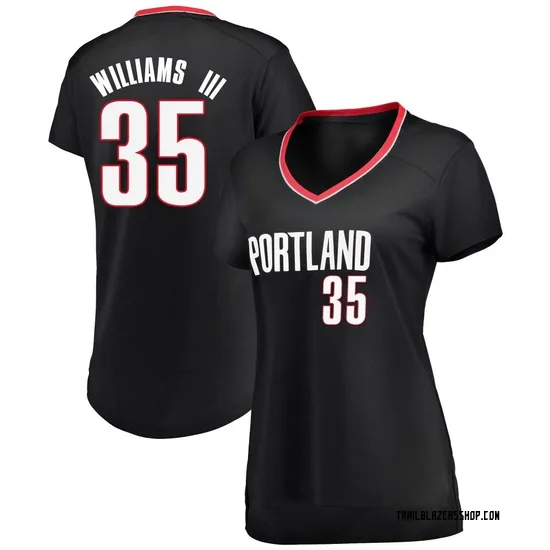 Robert Williams III Portland Trail Blazers Women's Fast Break Jersey - Icon Edition - Black