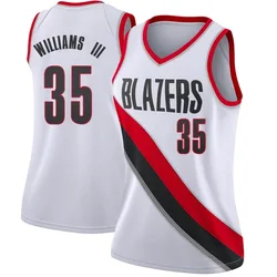 Robert Williams III Portland Trail Blazers Women's Swingman Jersey - Association Edition - White