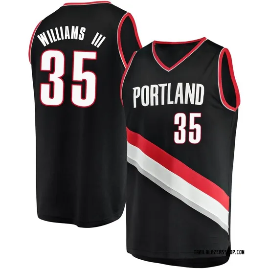 Robert Williams III Portland Trail Blazers Youth Fast Break Jersey - Icon Edition - Black