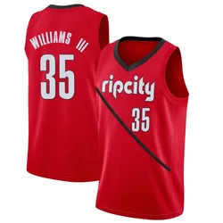 Robert Williams III Portland Trail Blazers Youth Swingman 2018/19 Jersey - Earned Edition - Red